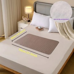 Washable Incontinence Pads Waterproof Bed Underpad Mat for Elderly Pets Kids