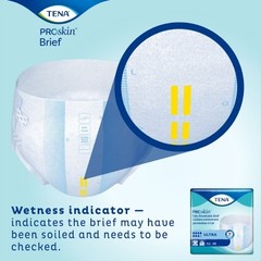 Unisex Adult Incontinence Brief TENA ProSkin™ Ultra Large Disposable Heavy Absor