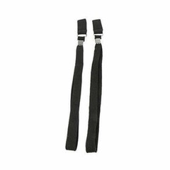 6 Pack Comfort Axis Walking Cane or Stick Stretchable Elastic Wrist Straps Black