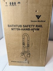 Medical Bathtub Handle Grab Bar and Safety Rails Height Adjustable