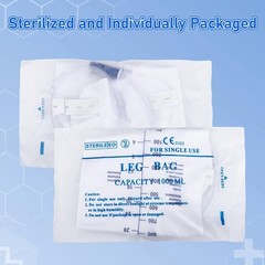 1000ml Urinary Drainage Bags Anti-Reflux for Men Women Leg Bag Catheters