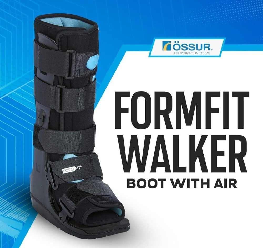 (Lot Of 2) Ossur Formfit Walker Boot with Air Medical Grade Walking Boot XL