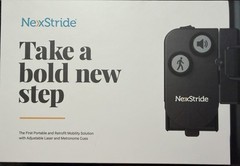 Nexstride Portable Audio & Visual Mobility Aid-NEW