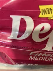 1990 Vintage Depend Adult Diapers Super Rare. Size Medium 24 Diapers. SEALED!!