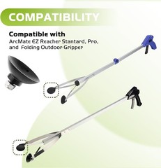 Reacher Replacement Gripper Cups Compatible with Arcmate, Outdoor Heavy Duty Rea
