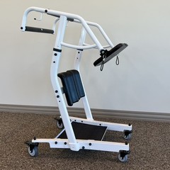 Sit-to-Stand Patient Lift, Mobility Aid with Wheels for Elderly Assistance