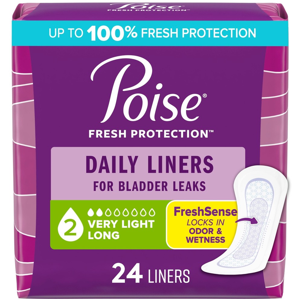 Daily Liners, Incontinence Panty Liners for Bladder Leaks, 2 Drop Very Light …