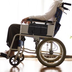 Wheelchair Hanging Pouch Organizer Storage Bag Side Arm for Electric