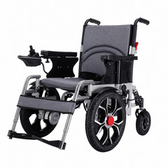 Lightweight Electric Wheelchair for Adults, Airline Approved with 2-Pack Battery
