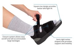 Post-Op/Orthopedic Adjustable Recovery Shoe for Broken Foot or Toe Men’s Large