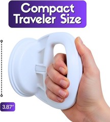 Versatile Shower Safety Handle – Suction Cup Grip for Secure Bathing Experience