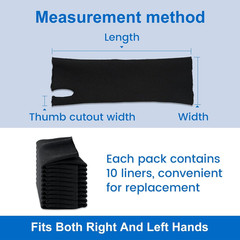 Hand Socks for Splint, Tubular Stockinette Tubing for Arm,Elastic Arm Cast Cover