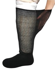 SYOLLAVE Extra Width Diabetic Socks for 2 Pair (Pack of 1), Black (2 Pairs)