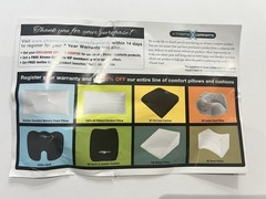 Everlasting Comfort Memory Foam Seat Cushion Sciatica Tailbone Pain Relief $80