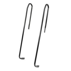 Universal Step Handrail Sturdy Black Metal For Stairs Porch & Loft Steps