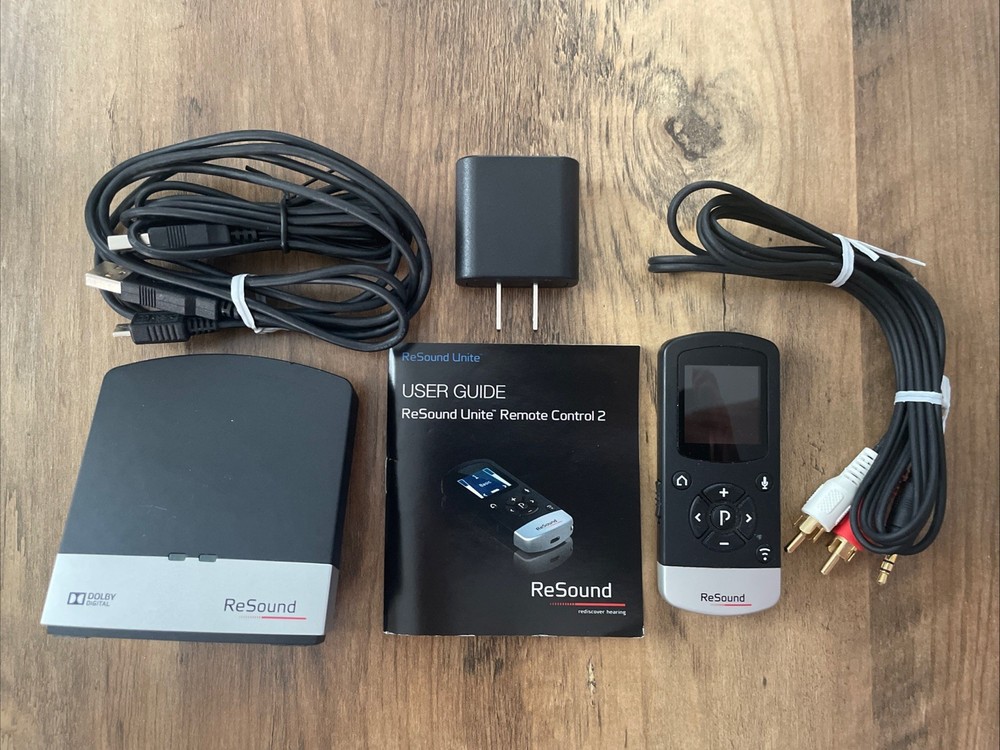 GN Hearing A/S Resound Unite TV Streamer 2 SAS-3 2nd Gen And Remote Cont. NWOB