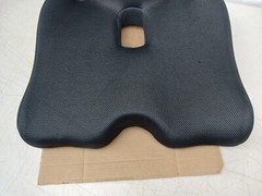 Benazcap Memory Seat Cushion for Office Chair 17 x 19 x 6 inches, Black