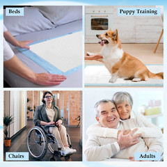 Disposable Underpads 23“ X 36“ Pee Pad ULTRA Absorbent Bed Incontinence Covers
