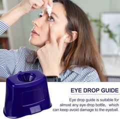 2 Pcs Eye Drop Guide Dispenser Portable Reusable Eye Dropper Tool for Elderly…