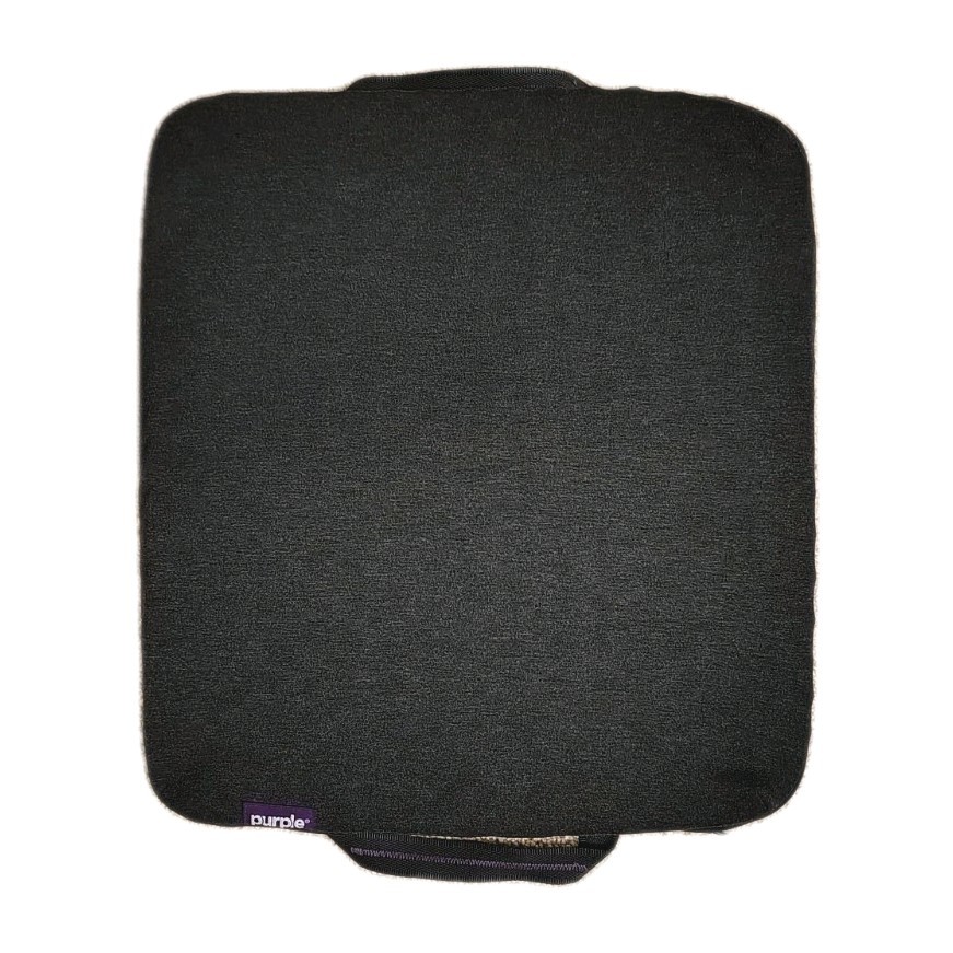 Purple Double Seat Cushion Pressure Relief Grid for Office Chair Made in USA