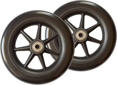 Replacement Walker Wheels 6 Inches for Smooth Mobility