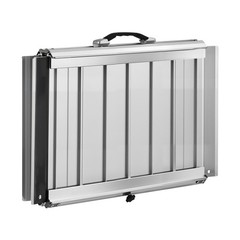 1. 2FT 800LBS Aluminum Folding Wheelchair Ramp Non Slip for Home Steps Doorway