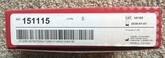 Hollister CeraPlus 151115 New Image 2-Piece Ostomy Skin Barrier 5 Units Exp 2030