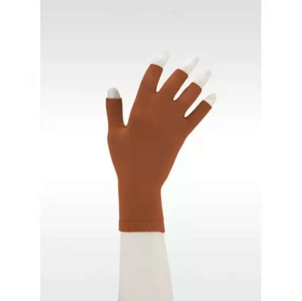 Juzo Gauntlets/Gloves Helastic Compression Glove w/Fingers 18-21mmHg (Chestnut)