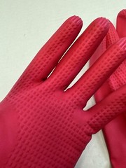 Mediven Super Grip Gloves for Donning Stockings ( Small, Med, Large ) PINK