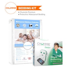 Chummie Premium Bedwetting Alarm Bedding Kit (Alarm + Waterproof Bedding)