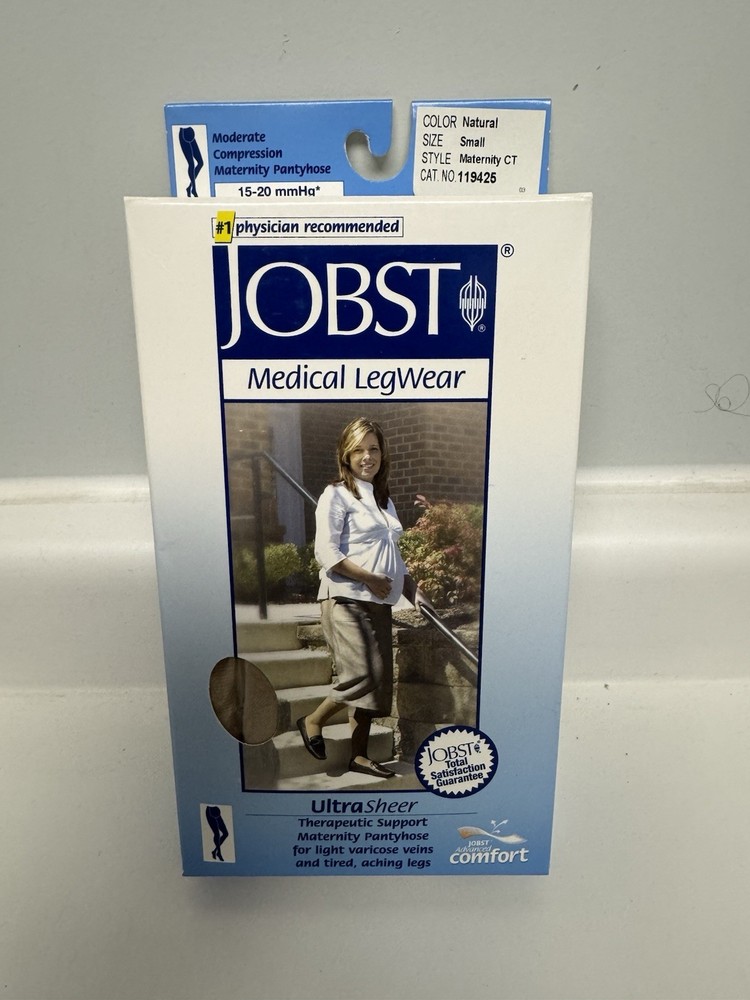 Jobst Maternity 15-20mmHg Compression Pantyhose S Natural 119425