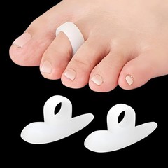 12x silicone gel toe spreaders, hammer toe pads, hallux valgus correction pads