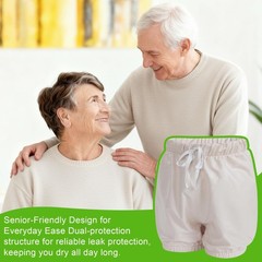 Adult Plastic Pants, Waterproof Diaper Covers for Incontinence, Leak Proof Un…