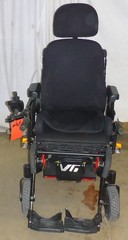 QUICKIE MAGIC FRONTIER V6 WHEELCHAIR GOOD CONDITION TILT TESTED WITH OLD BATTER
