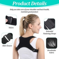 YBEATY Posture Corrector Adjustable Comfortable Back Brace Lightweight…
