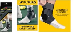 3M Futuro Ankle Stabilizer brace adjustable velcr0 ~washable~ left or right foot