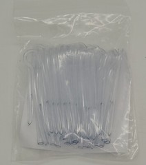 Bent Tube Standard Size #13 Thick BTE Hearing Aid Tubing, 25PK