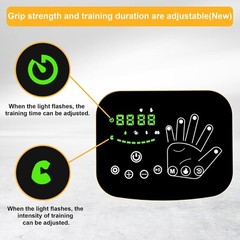 Hand Rehabilitation Robot Gloves for Finger Hemiplegia Recovery Trainer Left L