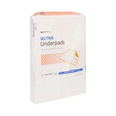 100 McKesson Ultra Heavy Absorbency Adult Bed Pad Disposable Underpads