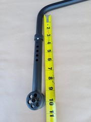 Quickie Wheelchair ANTI TIP TIPPERS WHEELS Wheelie Bars Parts Used Nitrum Qx 2