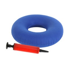 Inflatable Vinyl Ring Round Seat Cushion Medical Hemorrhoid Pillow Donut