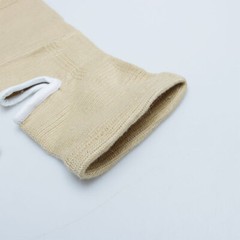 Unisex Sports Stretchy Ankle Brace Compression Support Sleeve Light Brown 2pcs