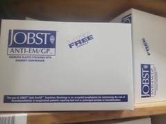 Anti-Embolism Knee High Socks Extra Large each By Bsn-Jobst Case of 12