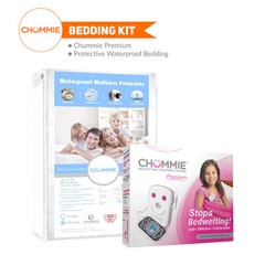Chummie Premium Bedwetting Alarm Bedding Kit (Alarm + Waterproof Bedding)