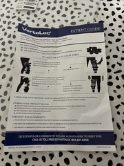 NEW! VertaLoc MAX OA Knee Brace Size XLarge Right w/ Set of 7 Pads in Case