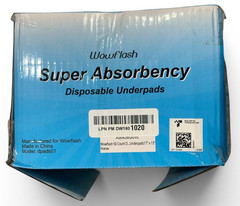 50 Count Super Absorbent Disposable Underpads – Leakproof Quick Drying, 17″ x 13