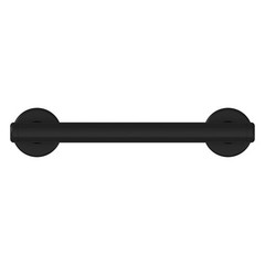 HomeCare by Caroma 300mm Black Matte Straight Grab Rail