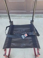 Quickie 2 Folding Wheelchair Frame & Parts 18″ x 18″ Used 18″x18″ NO Wheels Used
