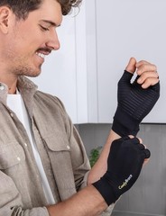 Copper Infused Compression Arthritis Gloves for Hand & Finger Pain Relief, Fits