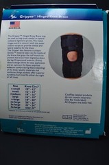 Med Spec Gripper Hinged Knee Brace W/ Coolflex 12″,117039, 4X Large,New